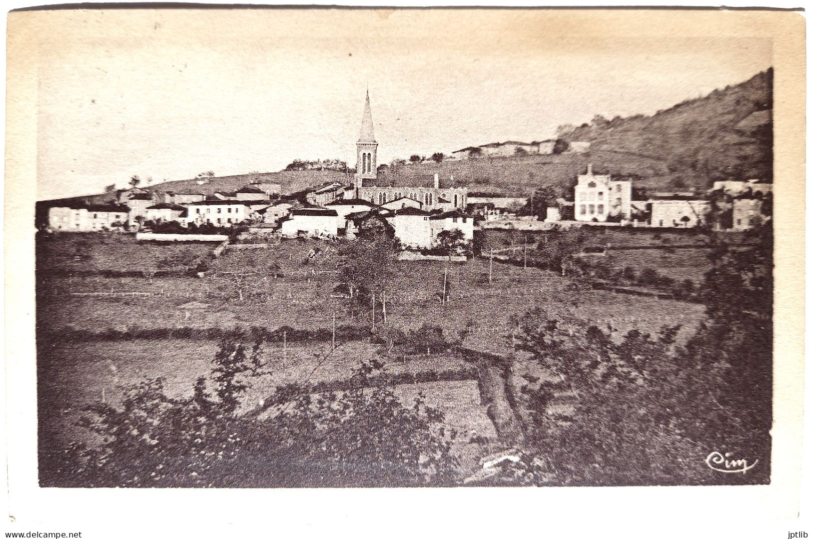 CPA Carte Postale / 69 Rhône, Brullioles / Cim, Combier Imp. / Vue Générale. - Bron