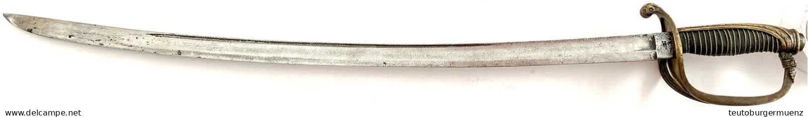 Polizeisäbel Um 1900, Hersteller Fonson, Brüssel. Länge 87 Cm. Etwas Rostig - Knives/Swords