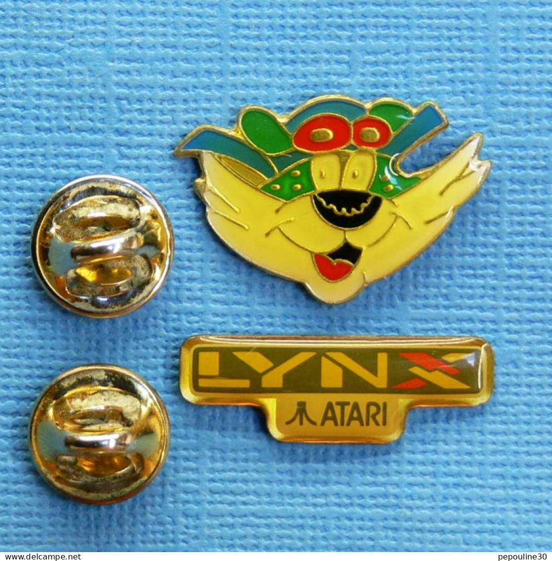 2 PIN'S /  ** JEUX VIDÉO / ATARI / LYNX ** - Spelletjes