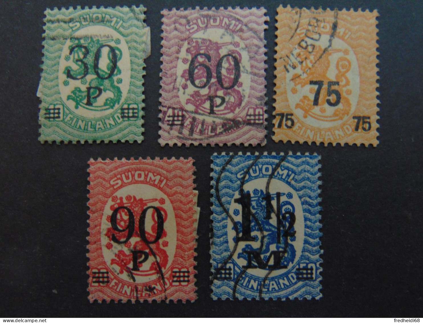 Magnifique Lot Des N°. 94 à 98 Oblitérés - Used Stamps