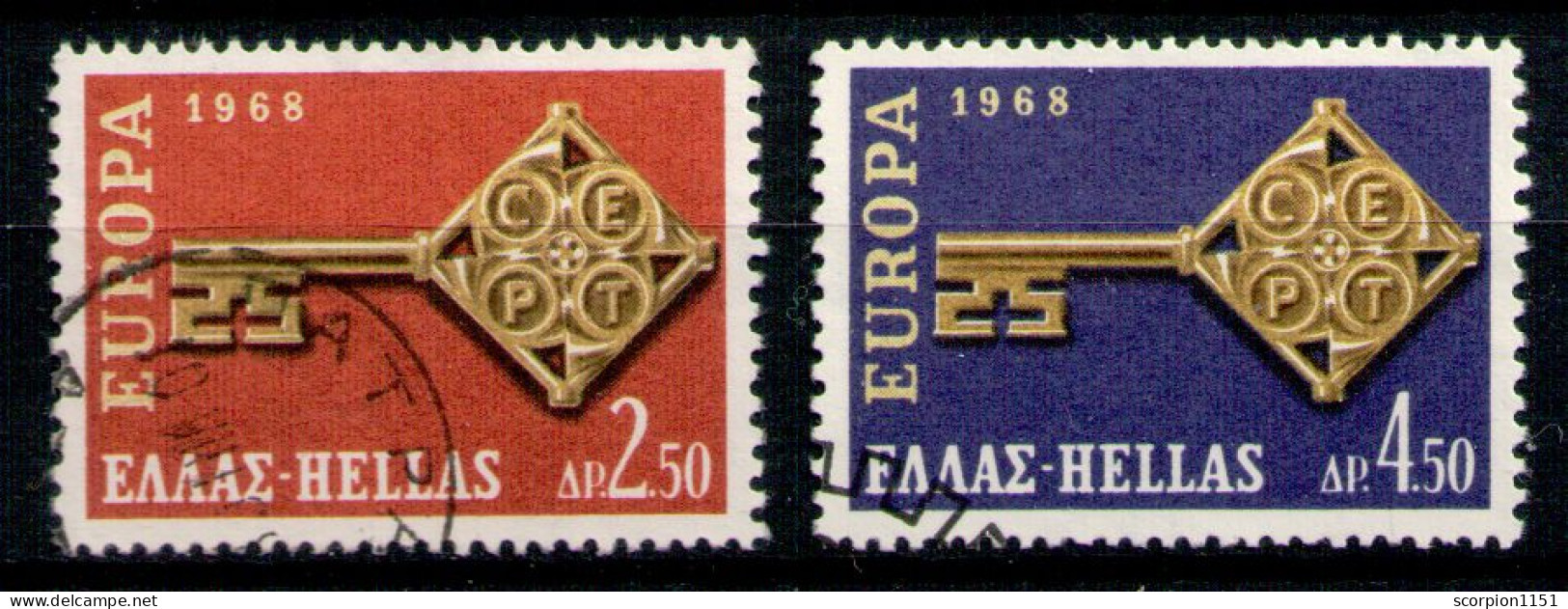 GREECE 1968 - Full Set Used - Used Stamps