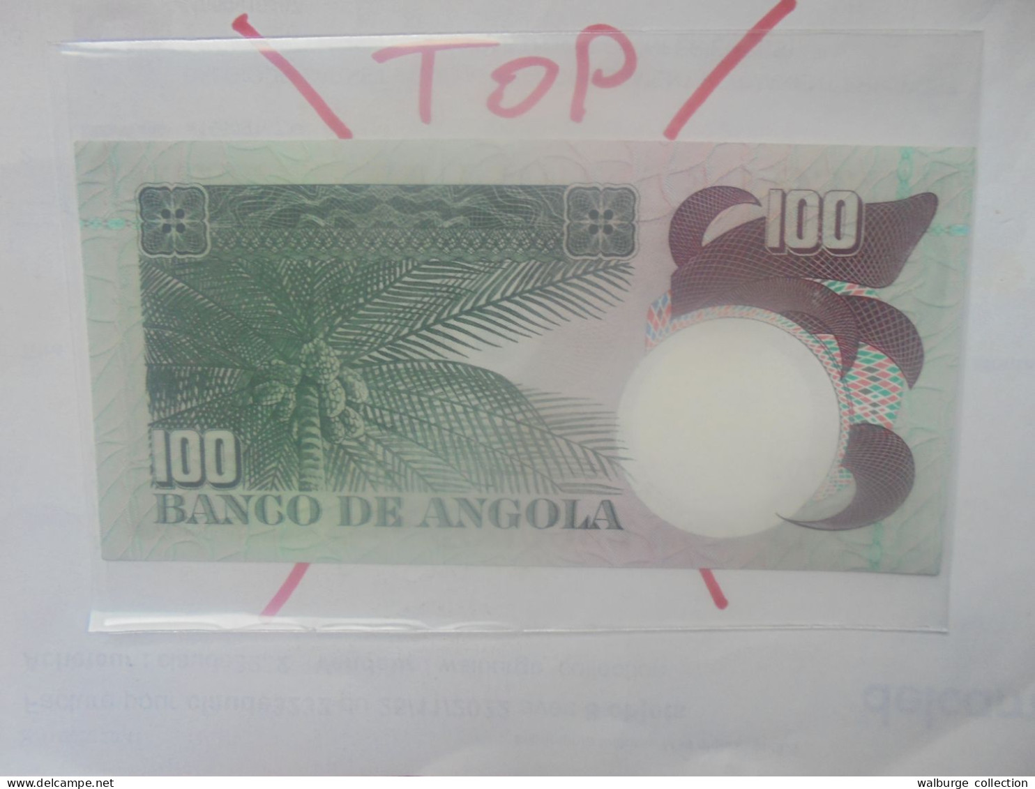 ANGOLA 100 ESCUDOS 1973 Neuf (B.33) - Angola