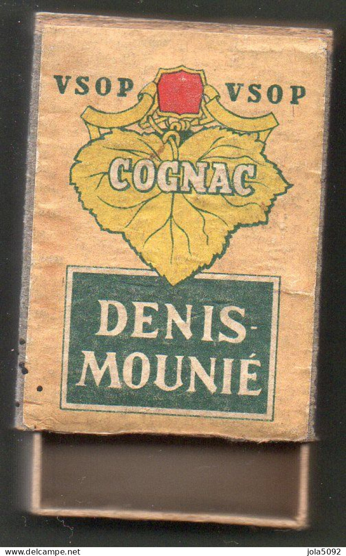 Boîte D'Allumettes - COGNAC DENIS MOUNIE - Boites D'allumettes