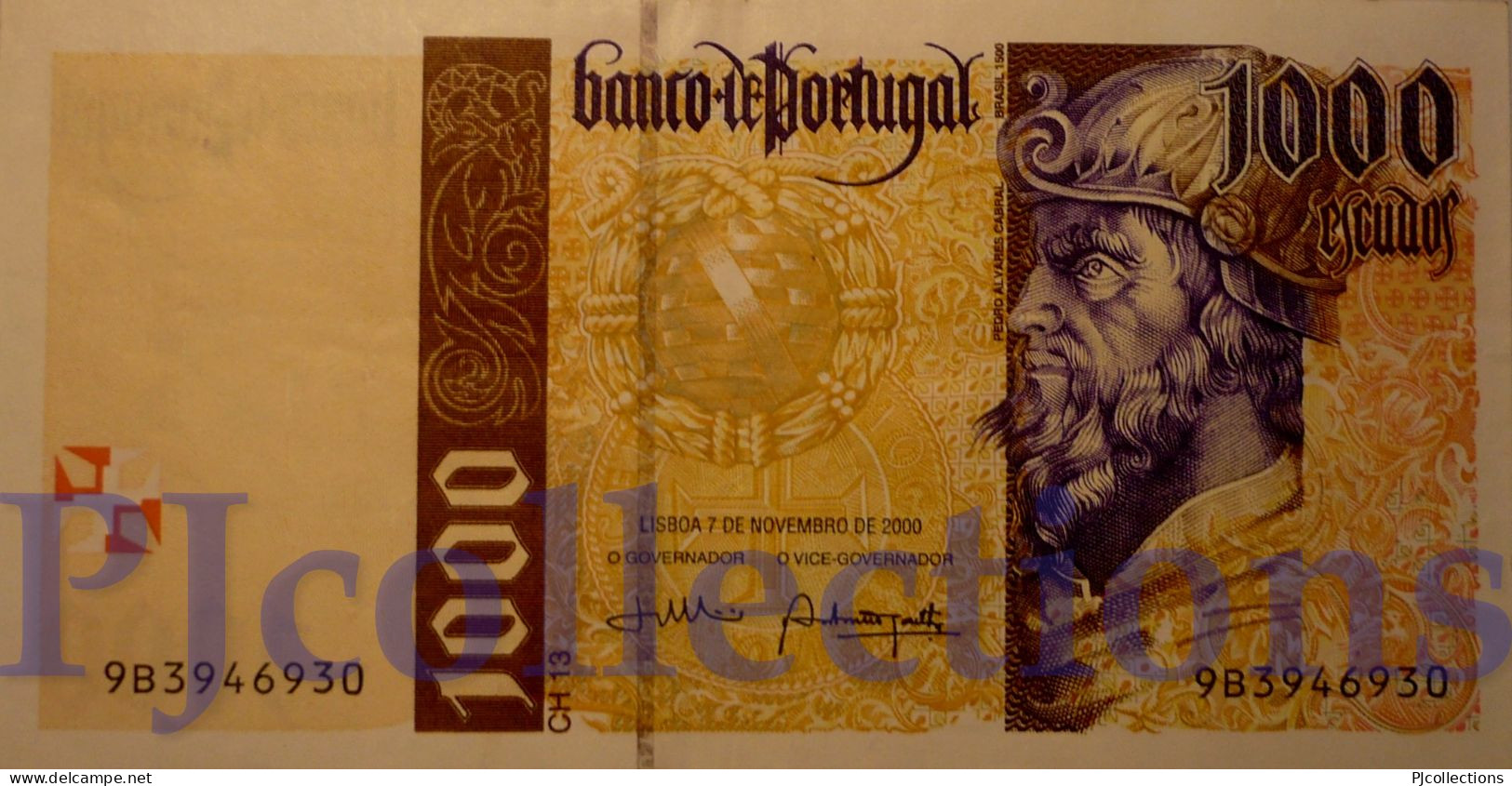 PORTOGALLO - PORTUGAL 1000 ESCUDOS 2000 PICK 188d XF+ - Portugal