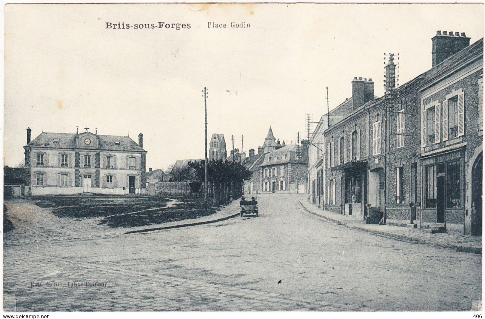 Briis-sous-Forges  -  Place Godin - Briis-sous-Forges