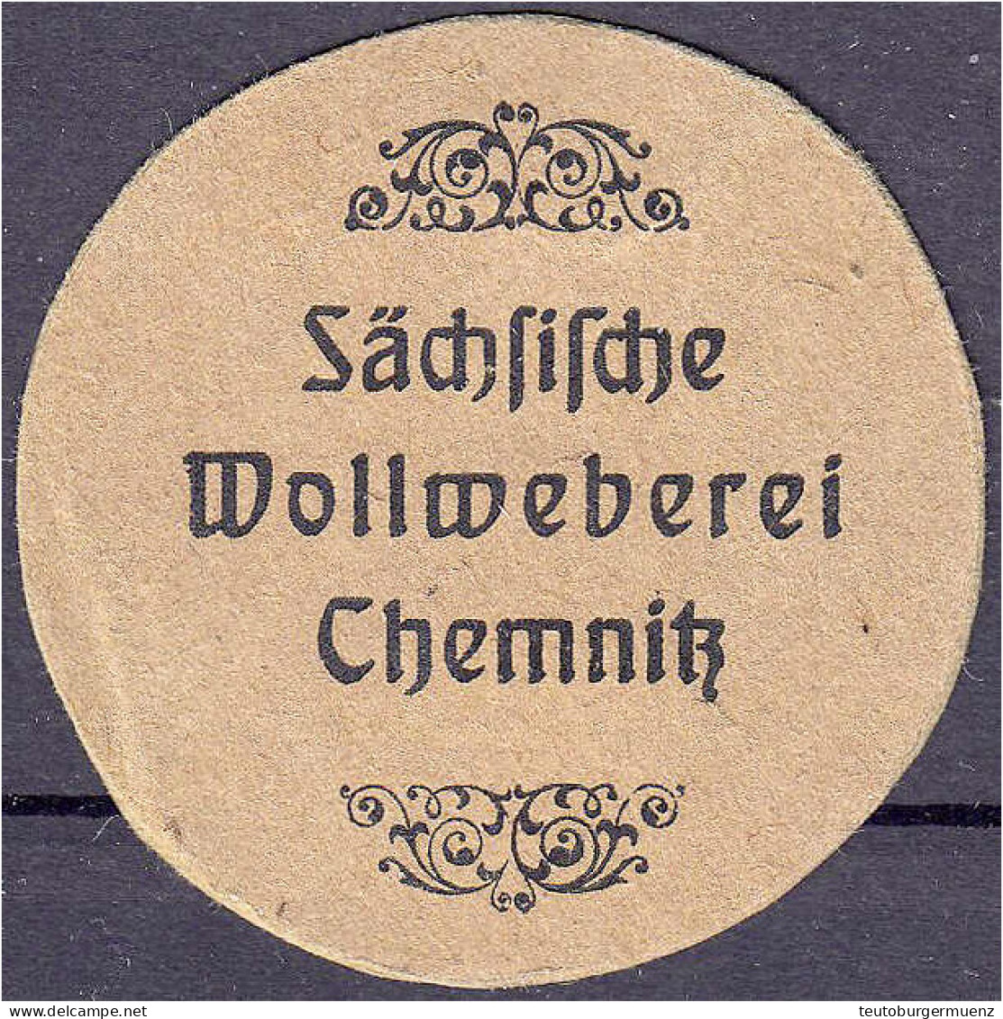 Sächsische Wollweberei Chemnitz, 20 Pfg. O.D. II. Bühn 0704.2. - [11] Local Banknote Issues