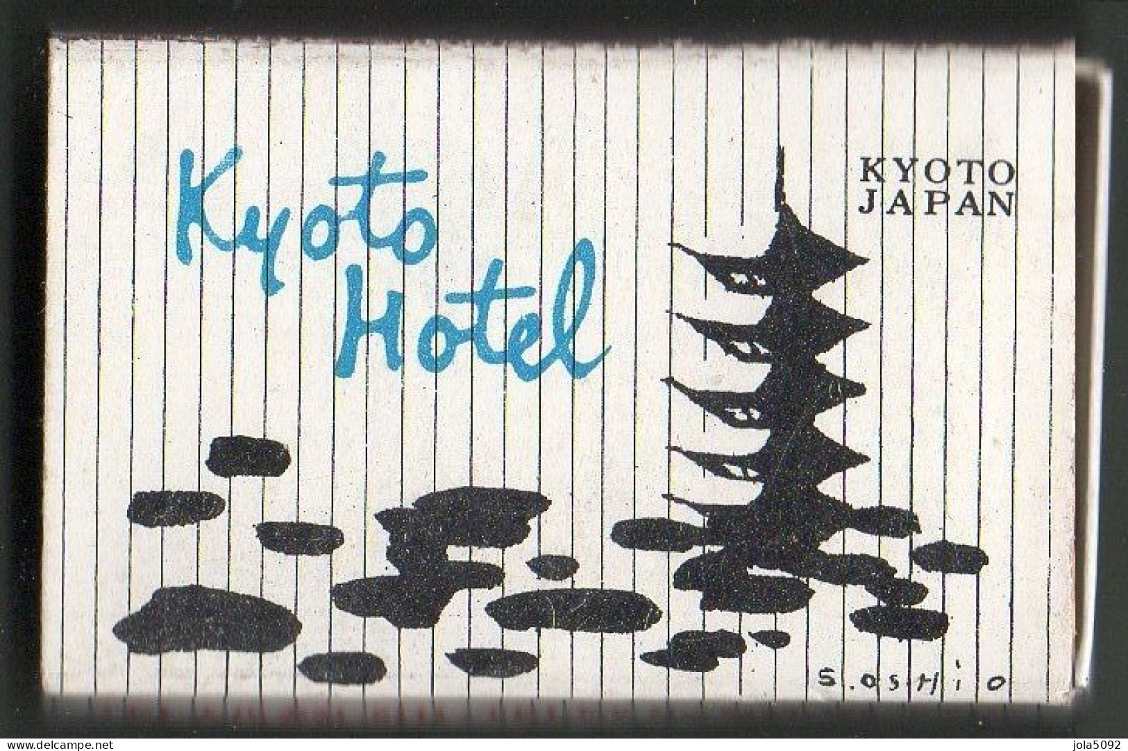 Boîte D'Allumettes - KYOTO HOTEL - Boites D'allumettes