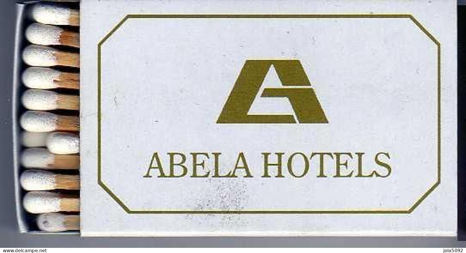 Boîte D'Allumettes - ABELA HOTELS - Matchboxes