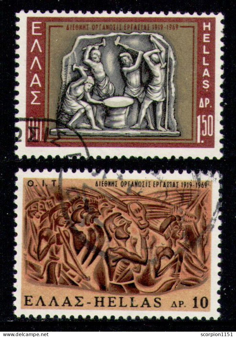 GREECE 1969 - Full Set Used - Usati