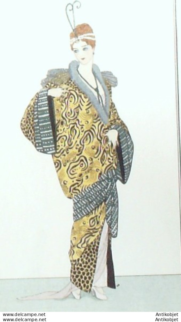 Gravure De Mode Costume Parisien 1914 Pl.139 ANONYME Jan Manteau - Radierungen