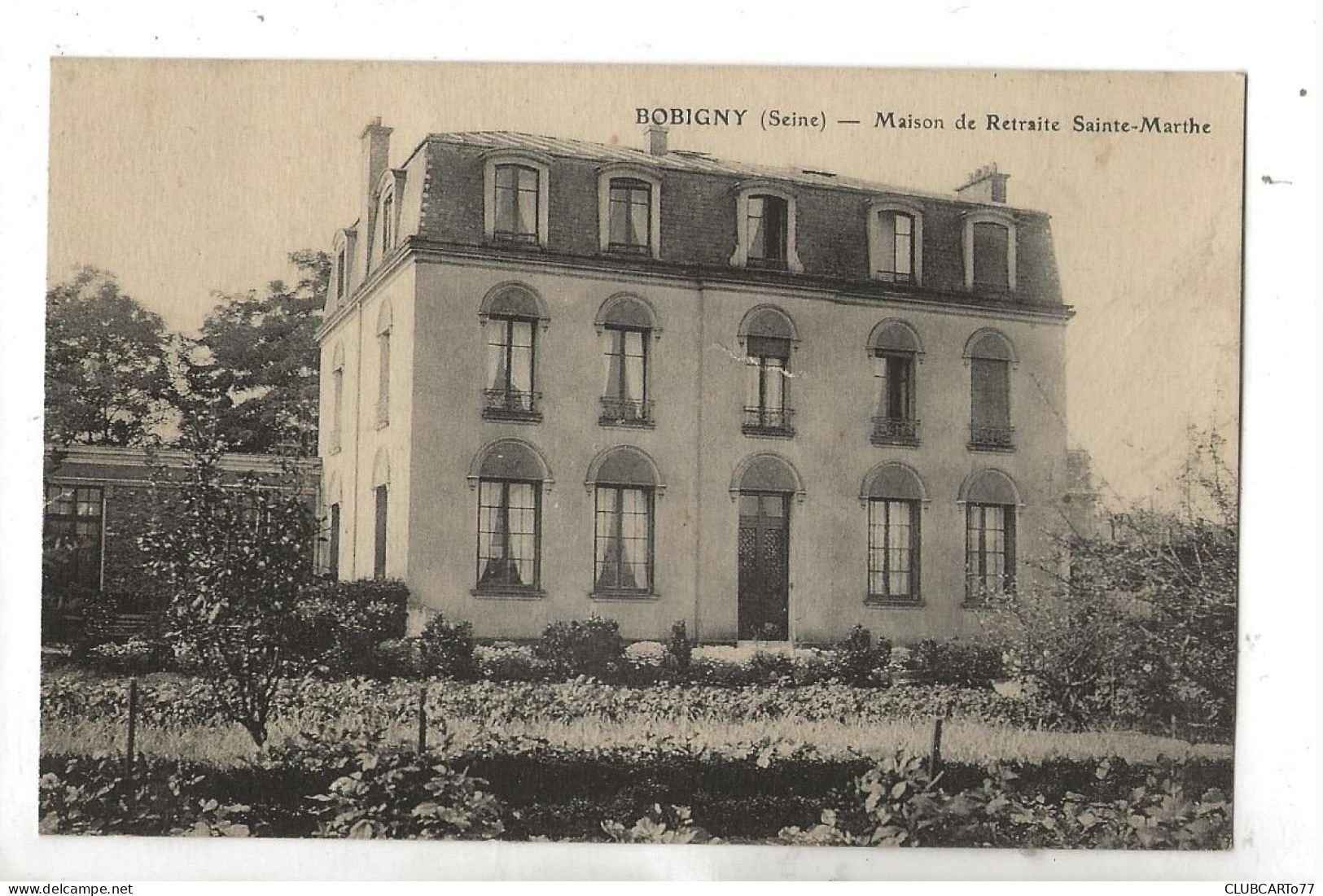 Bobigny (93) : La Maison De Retraite Sainte-Marthe Env 1910 ETAT PF. - Bobigny
