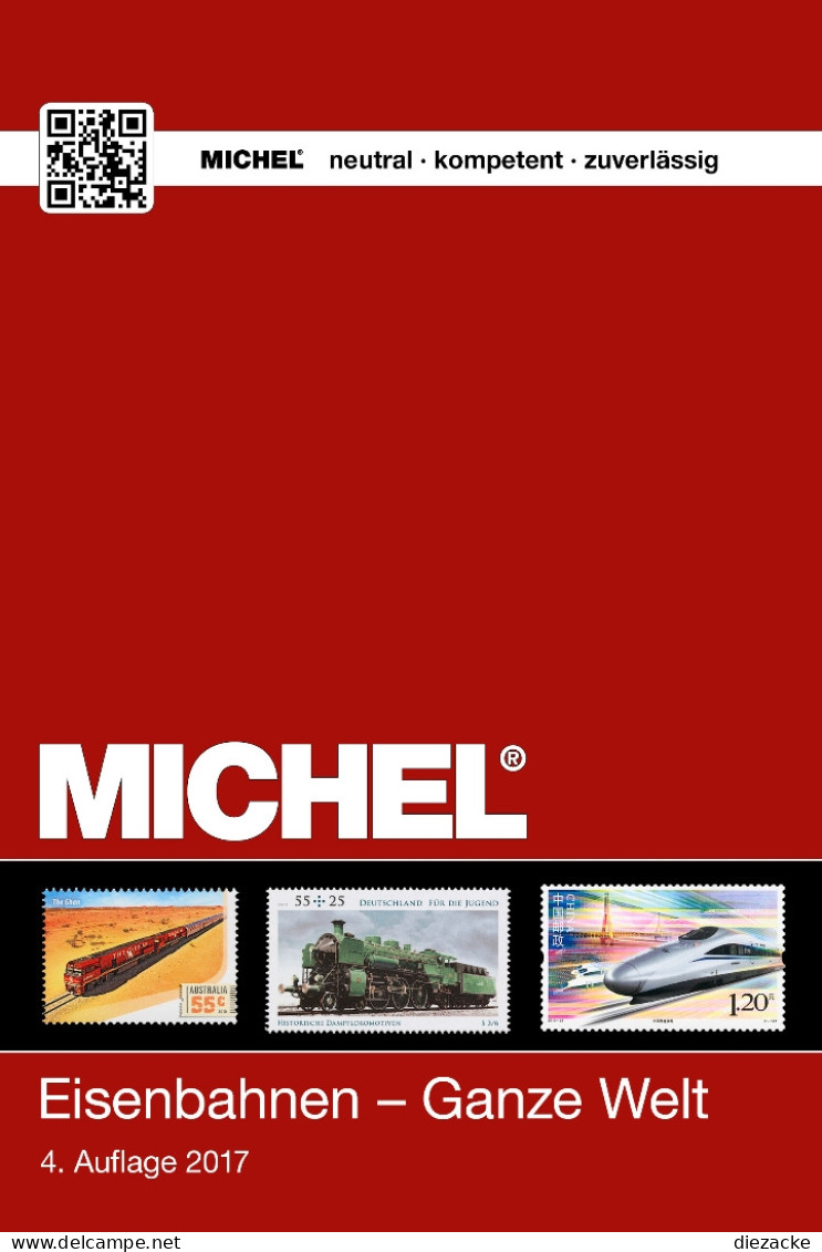Michel Katalog Motiv Eisenbahnen - Ganze Welt 2018 Neu - Sonstige & Ohne Zuordnung