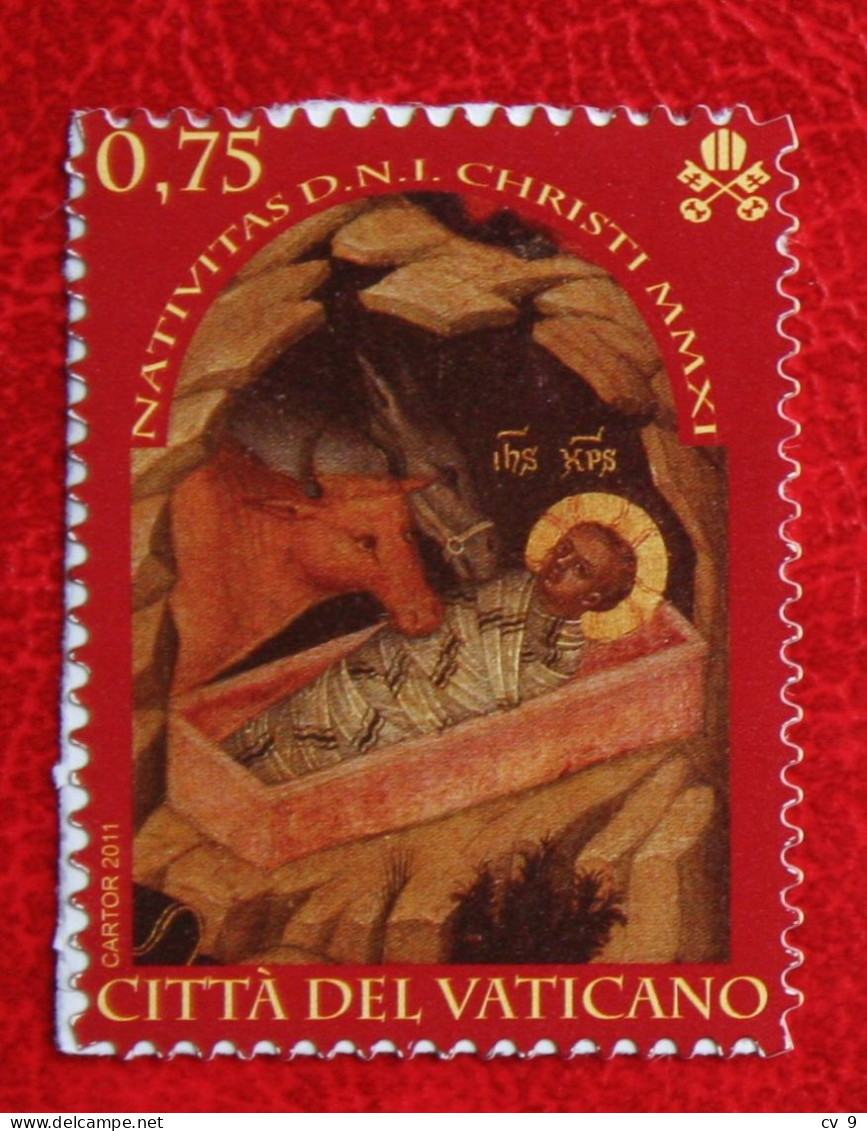 Christmas Kerst Noël Weihnachten 2011 Mi 1730 Yv 1583 POSTFRIS / MNH / **  VATICANO VATICAN VATICAAN - Nuevos