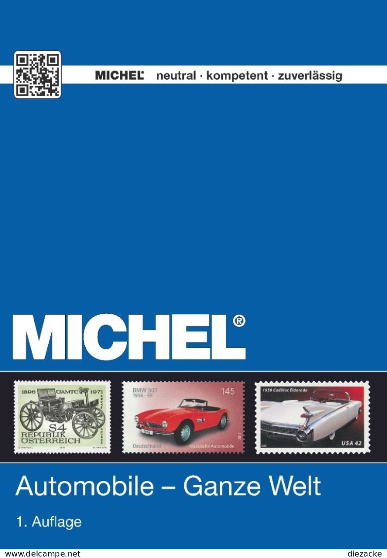 Michel Katalog Motiv Automobile - Ganze Welt 2015 Neu - Sonstige & Ohne Zuordnung