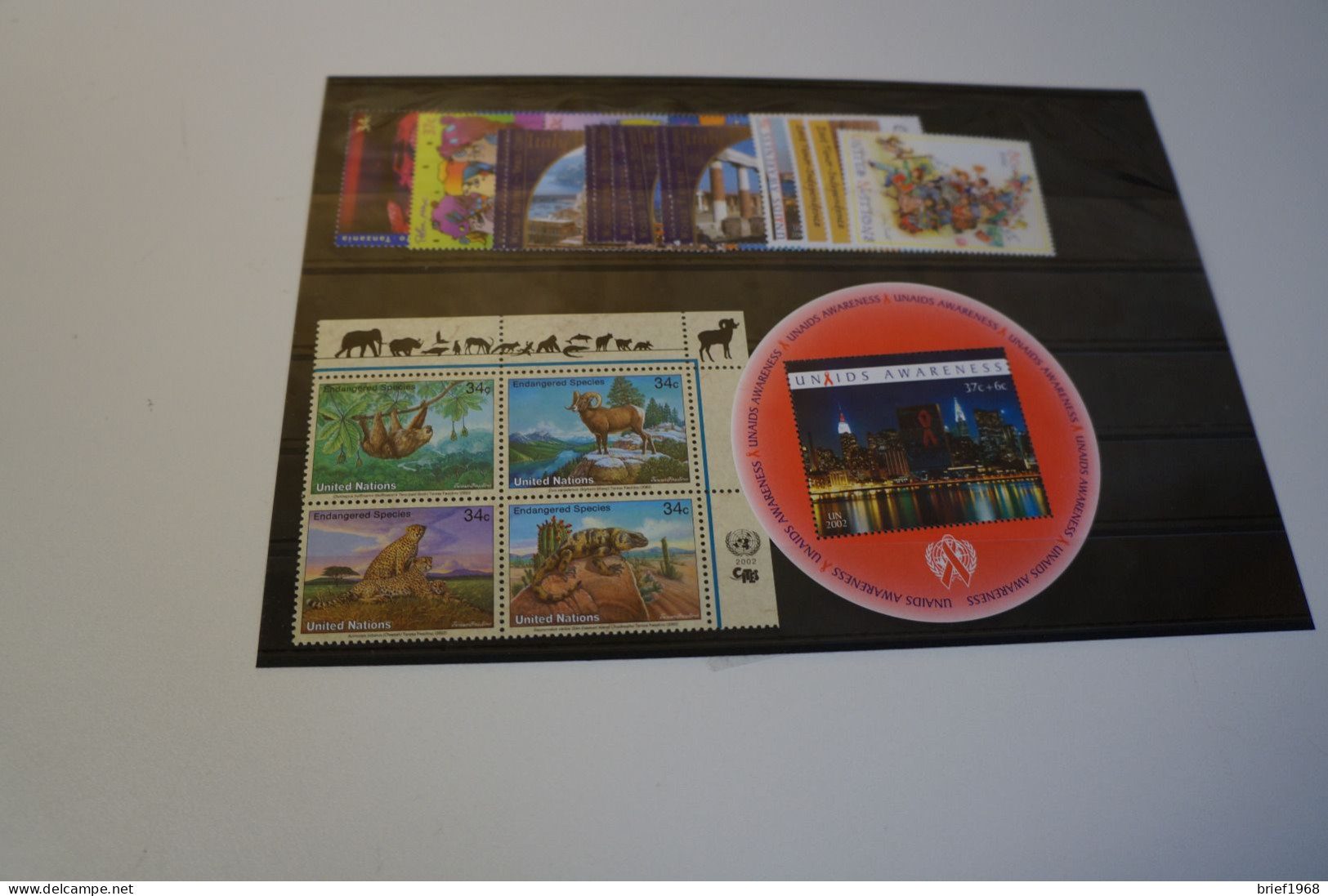 UNO New York Jahrgang 2002 Postfrisch Komplett (27436) - Unused Stamps