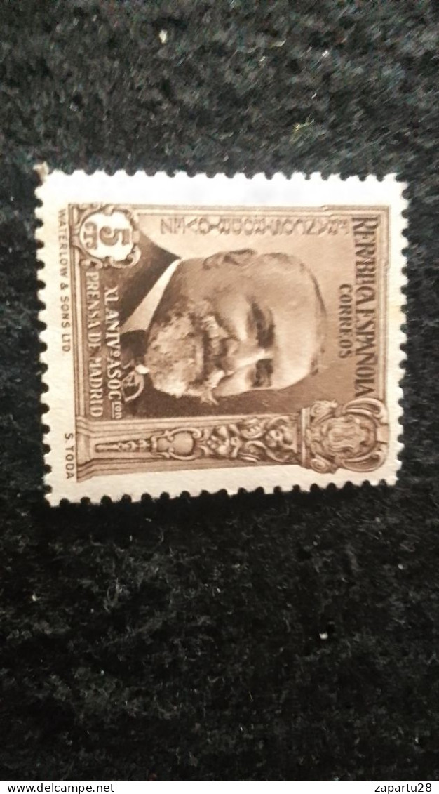 İSPANYA-1930-50-       5   CTS   DAMGASIZ - Nuevos