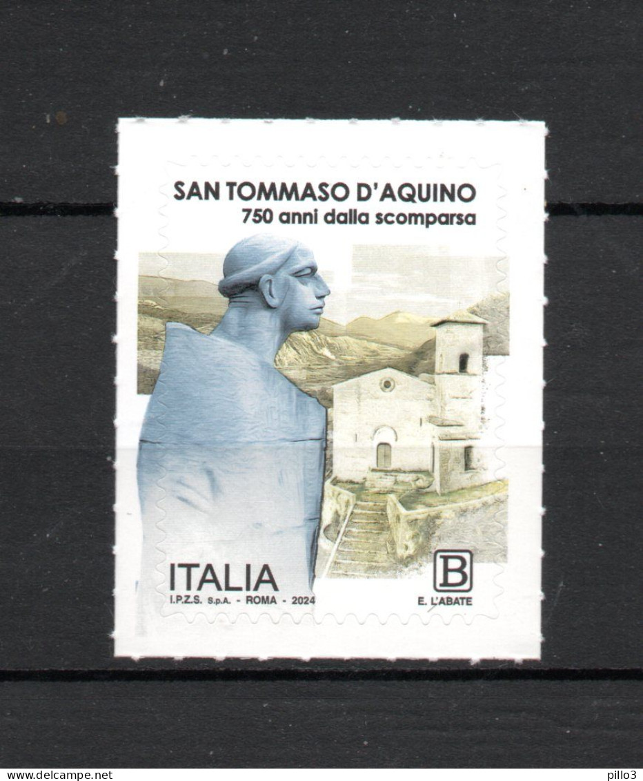 ITALIA :   San  TOMMASO  D'Aquino - 1 Val. MNH** Del  7.03.2024 - 2021-...: Nieuw/plakker