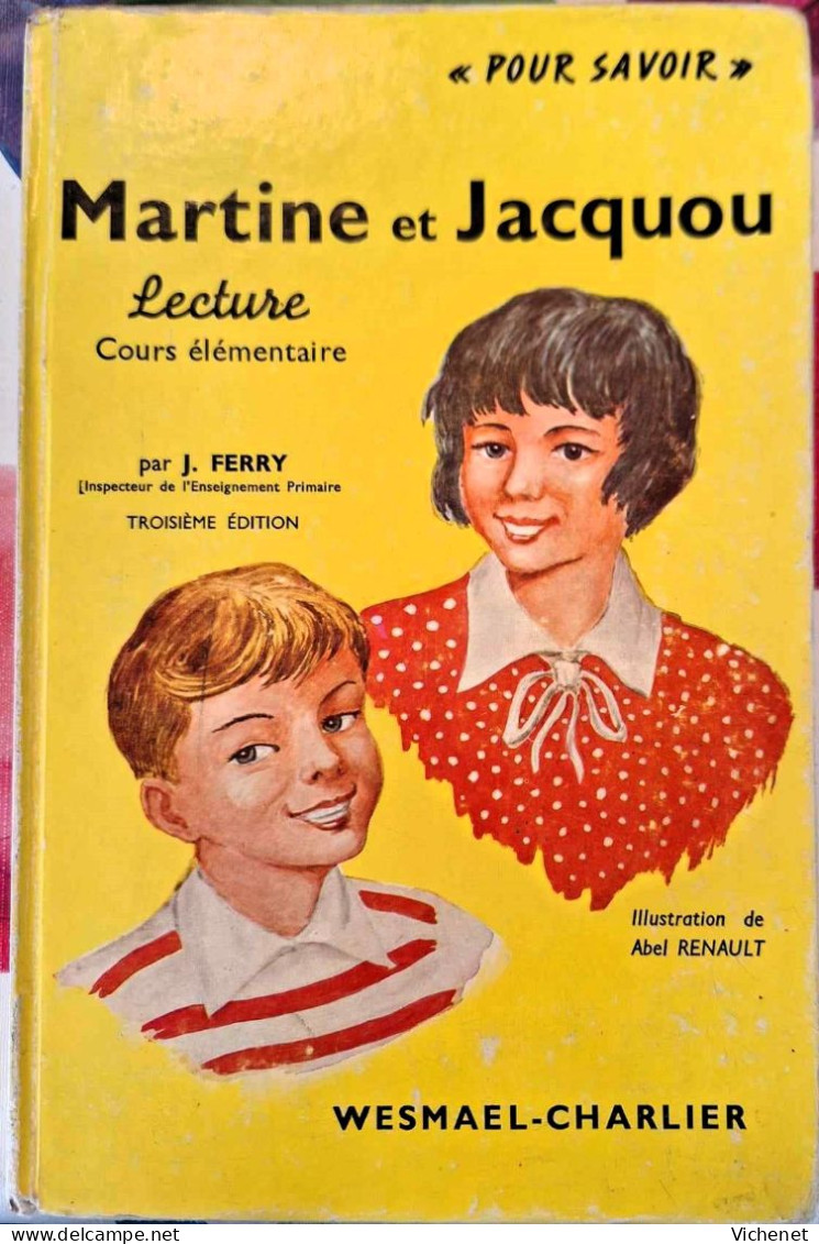 Martine Et Jacqou - Lecture - Cours Complémentaire - 6-12 Anni