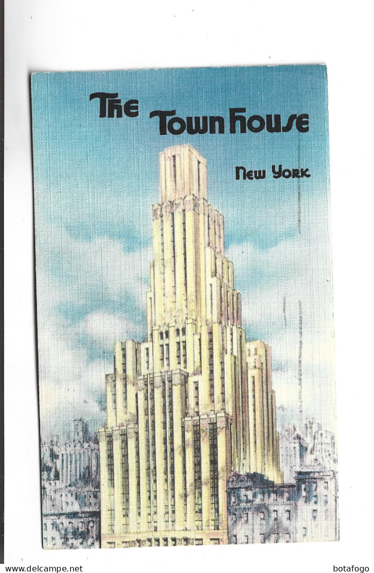 CPA THE TOWN HOUSE  En 1957! (voir Timbres) - Bares, Hoteles Y Restaurantes