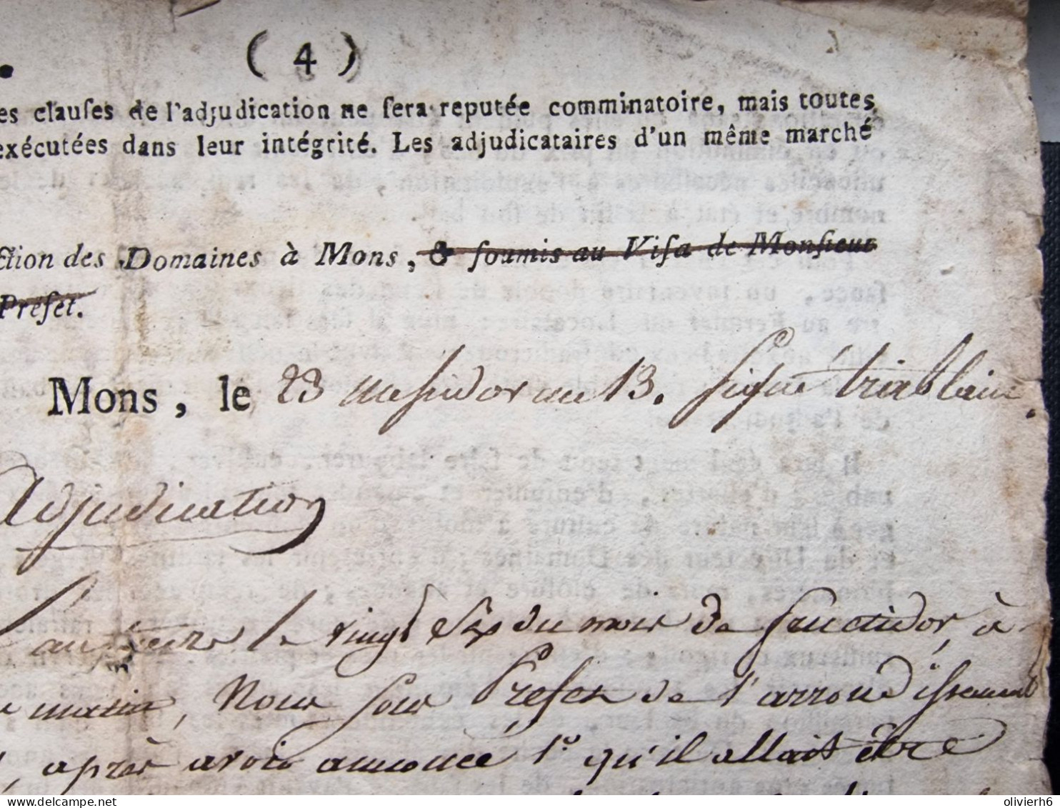 VP BELGIQUE (V1618) MONS (3 Vues) DOTATION DE LA LEGION D'HONNEUR Charleroi Jemappe Gosselies Bry 1813? - Verenigd-Koninkrijk