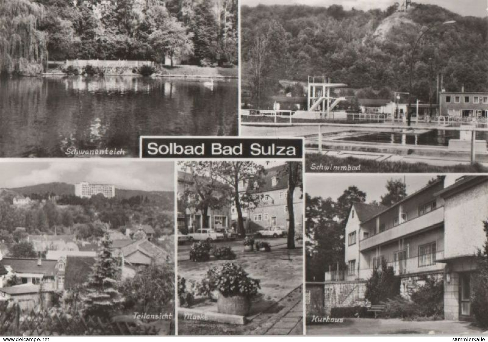 55617 - Bad Sulza - U.a. Schwanenteich - 1986 - Bad Sulza