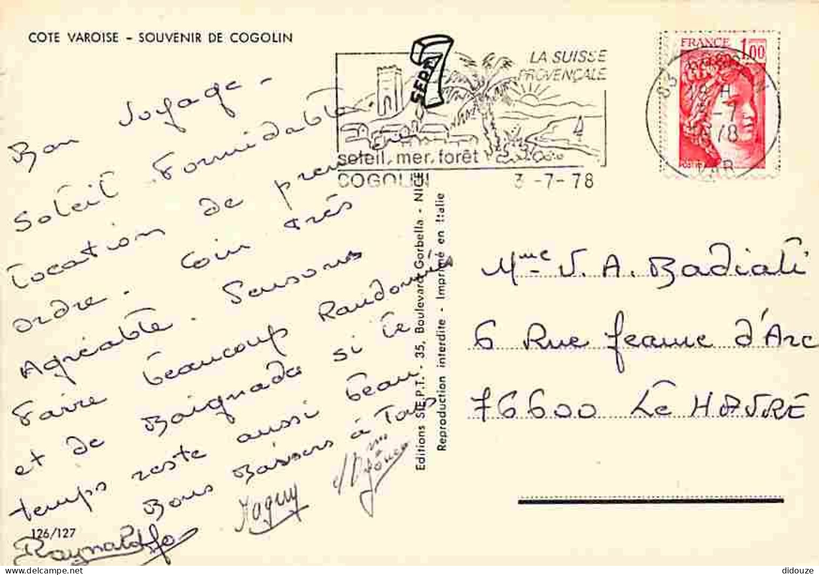 83 - Cogolin - Multivues - Automobiles - CPM - Voir Scans Recto-Verso - Cogolin