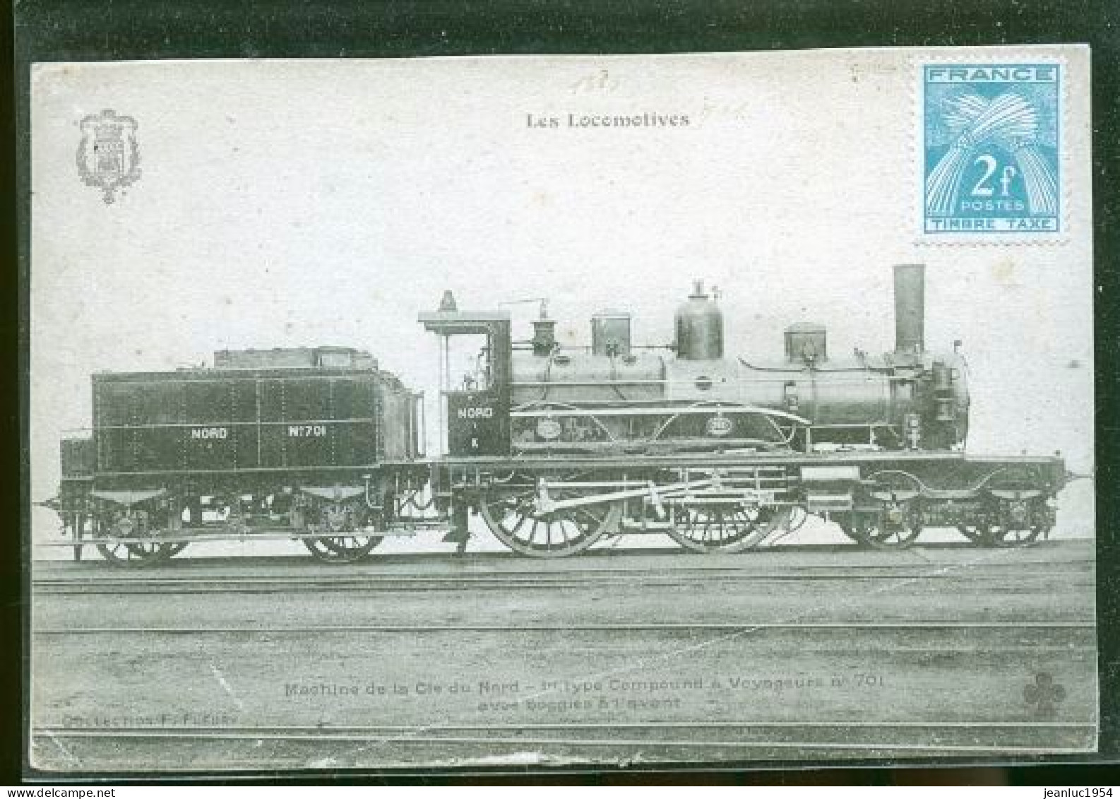 LES LOCOMOTIVES  NORD - Gares - Avec Trains