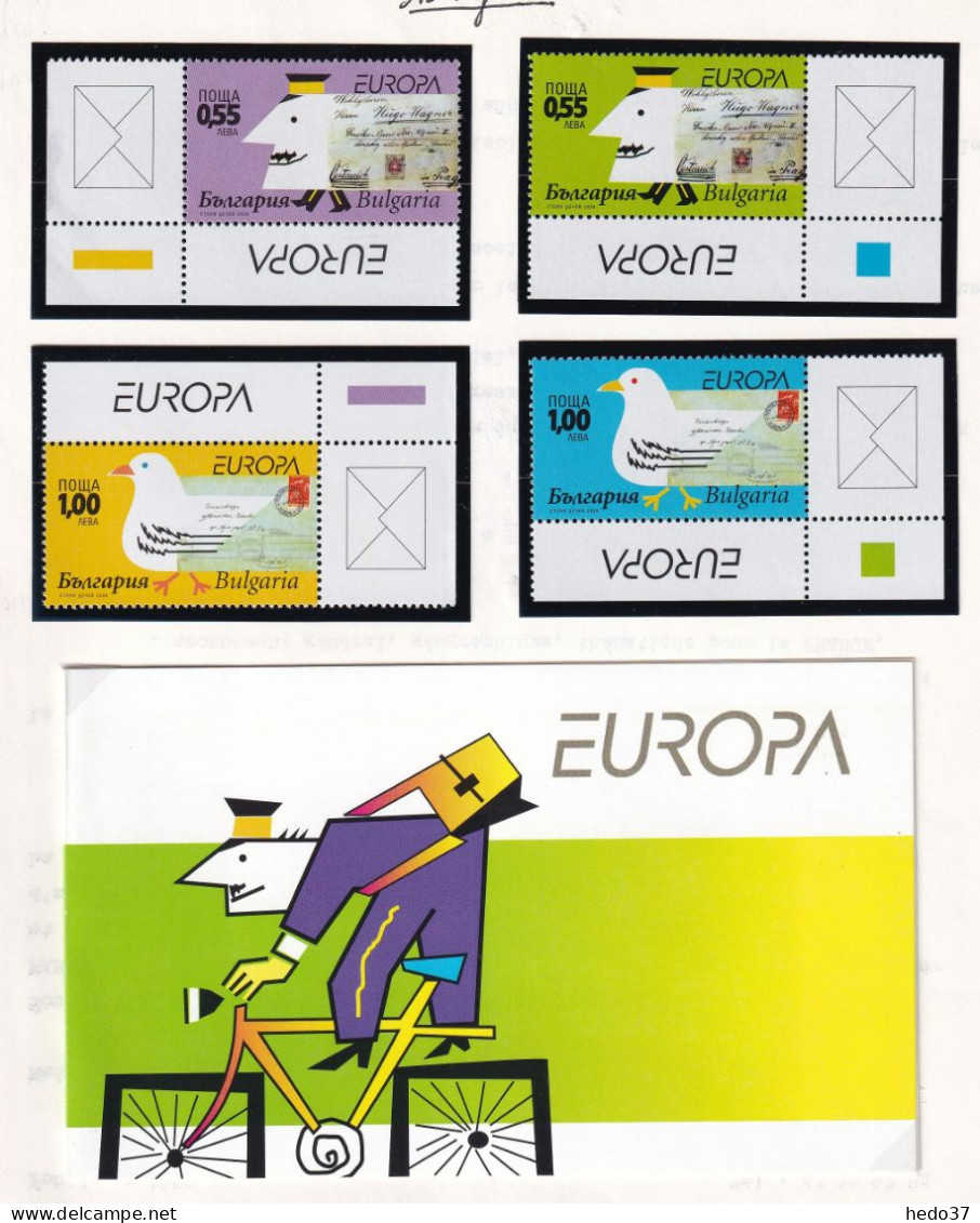 EUROPA 2008 - Bulgarie N°4175/4176 - Timbres Et Carnets - Neuf ** Sans Charnière - TB - 2008