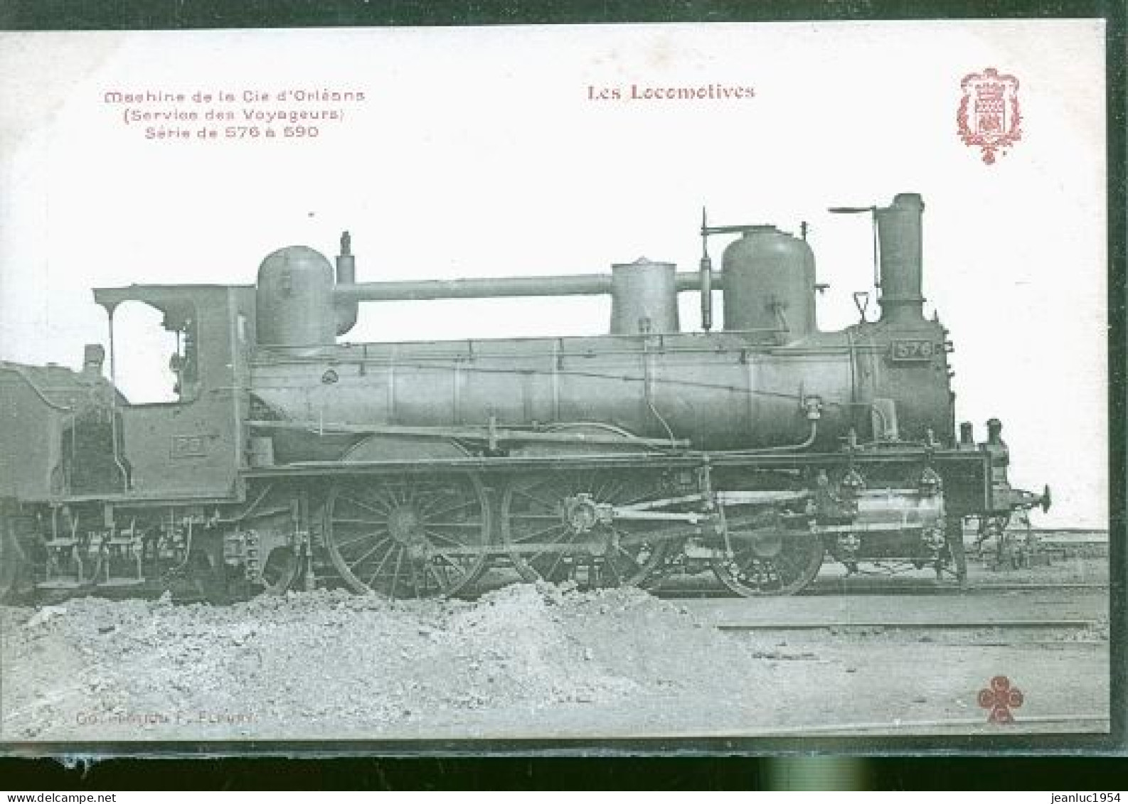 LES LOCOMOTIVES  ORLEANS - Stations With Trains