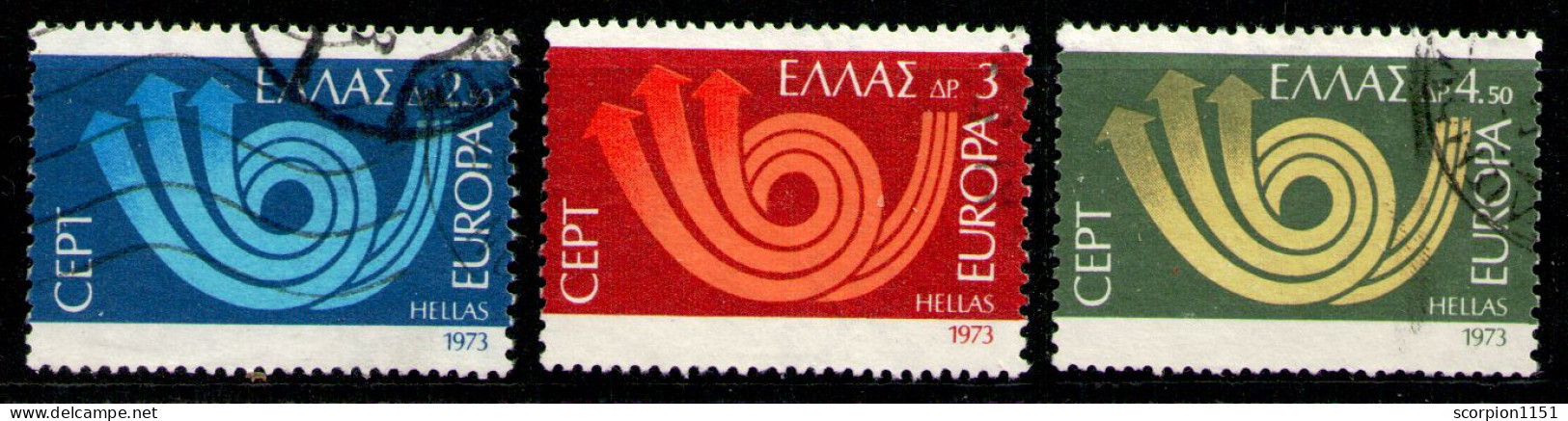 GREECE 1973 - Full Set Used - Oblitérés