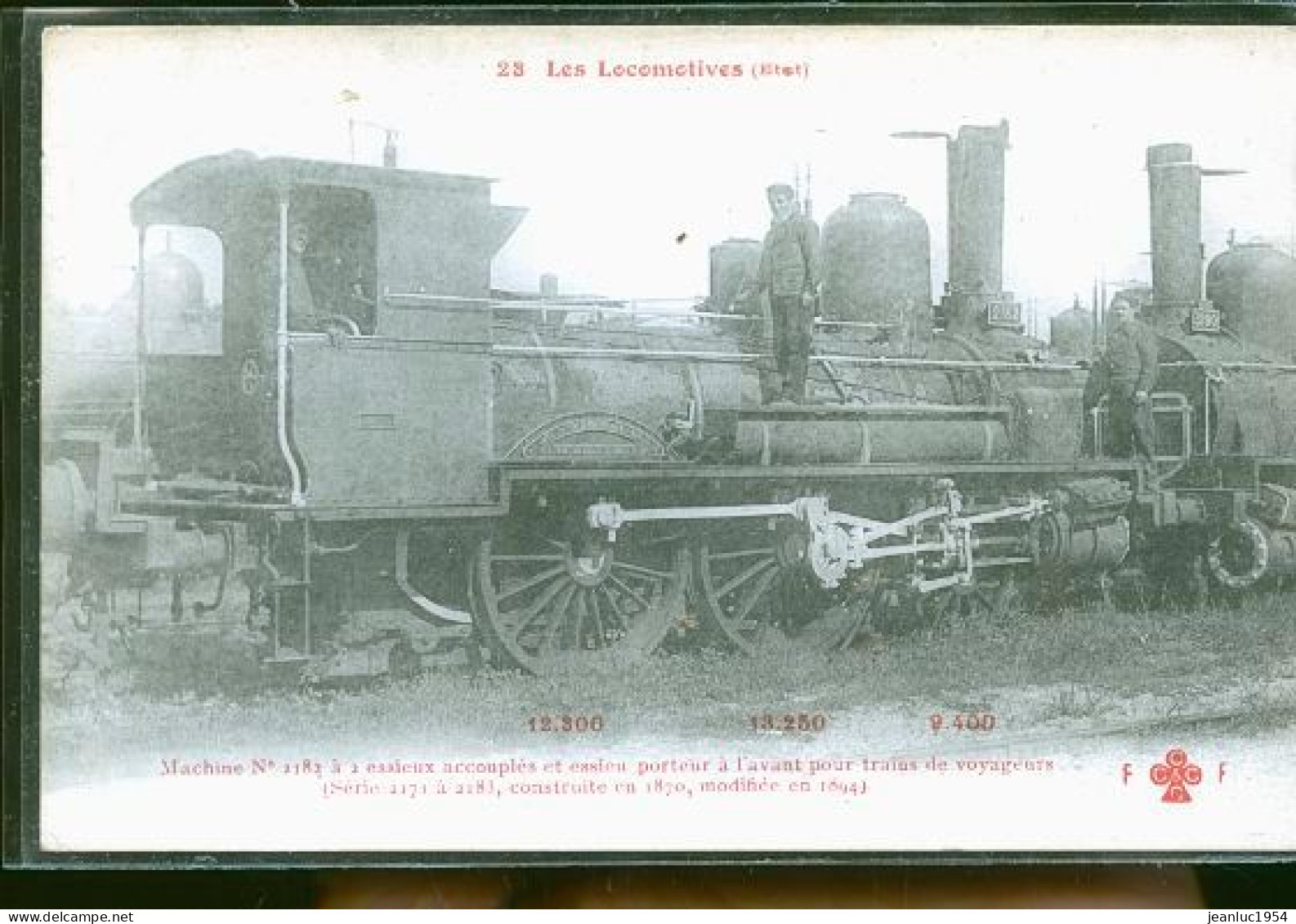 LES LOCOMOTIVES  ETAT - Stations With Trains