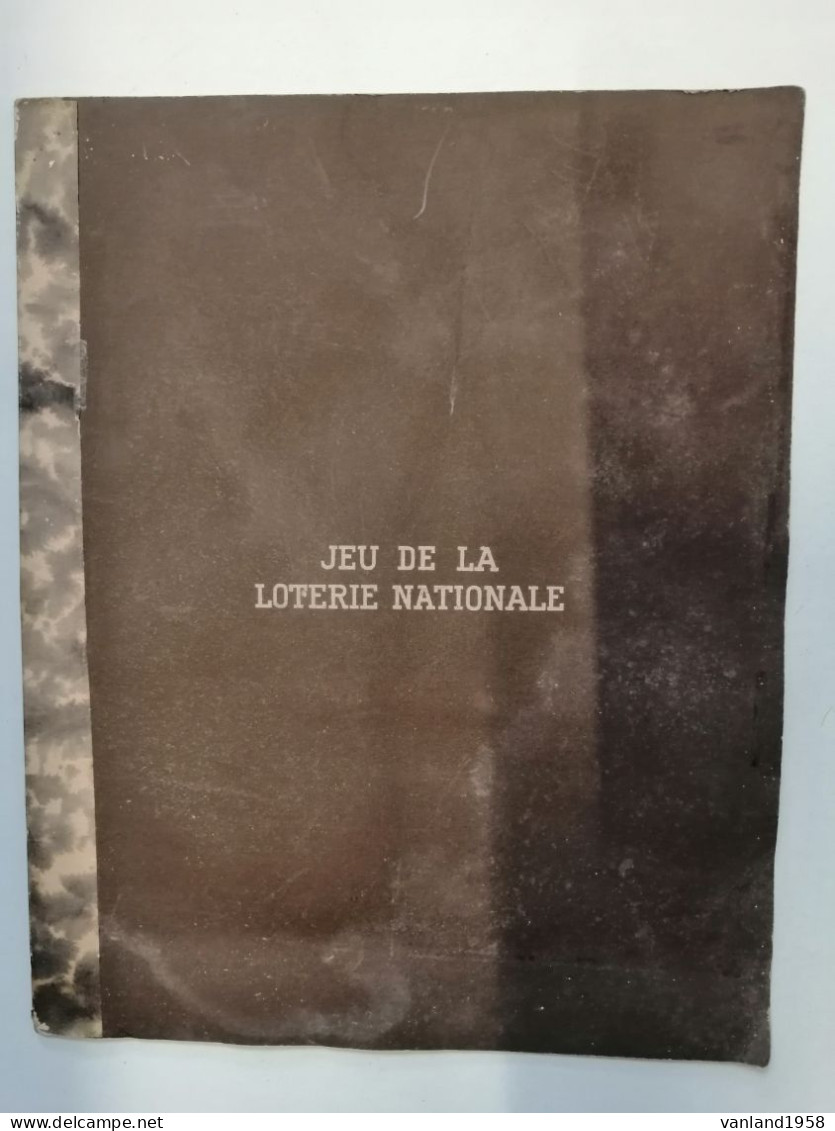 Jeu De La Loterie Nationale - Other & Unclassified