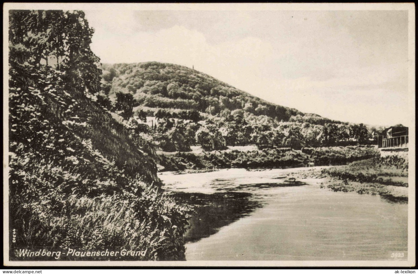 Ansichtskarte Freital Windberg Plauenscher Grund 1934 - Freital