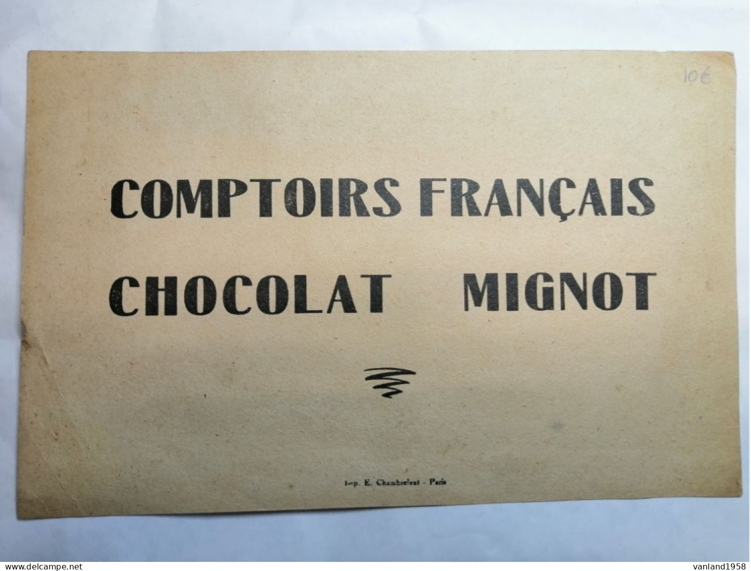 Jeu Des Sports Et Des Voyages Chocolat MIGNOT - Other & Unclassified