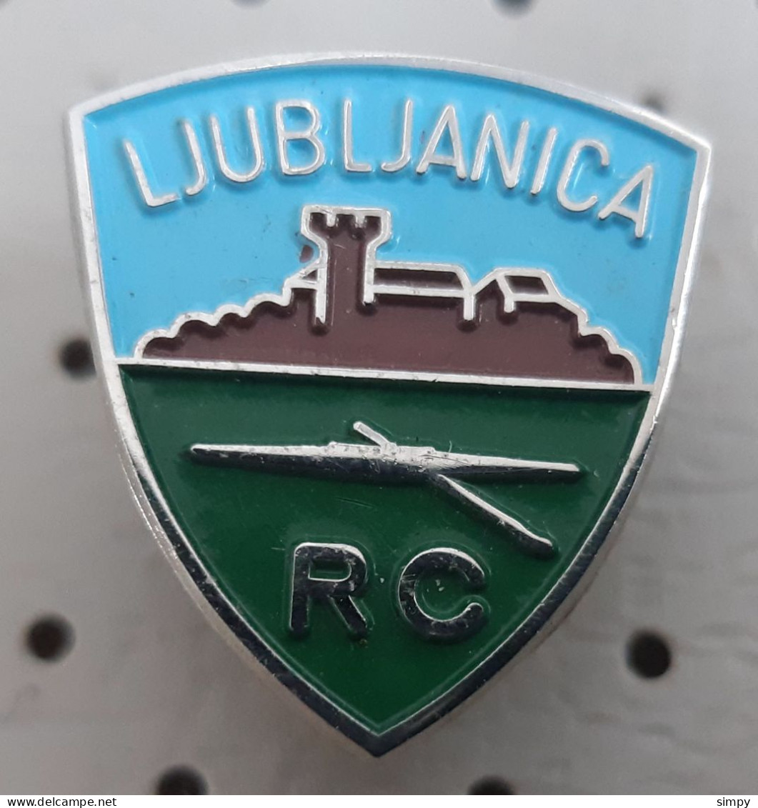 Rowing Club RC Ljubljanica Slovenia Pin - Rudersport