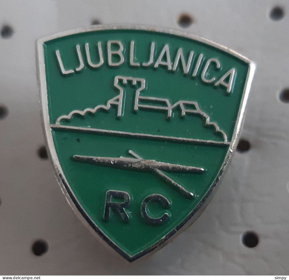 Rowing Club RC Ljubljanica Slovenia Pin - Canottaggio