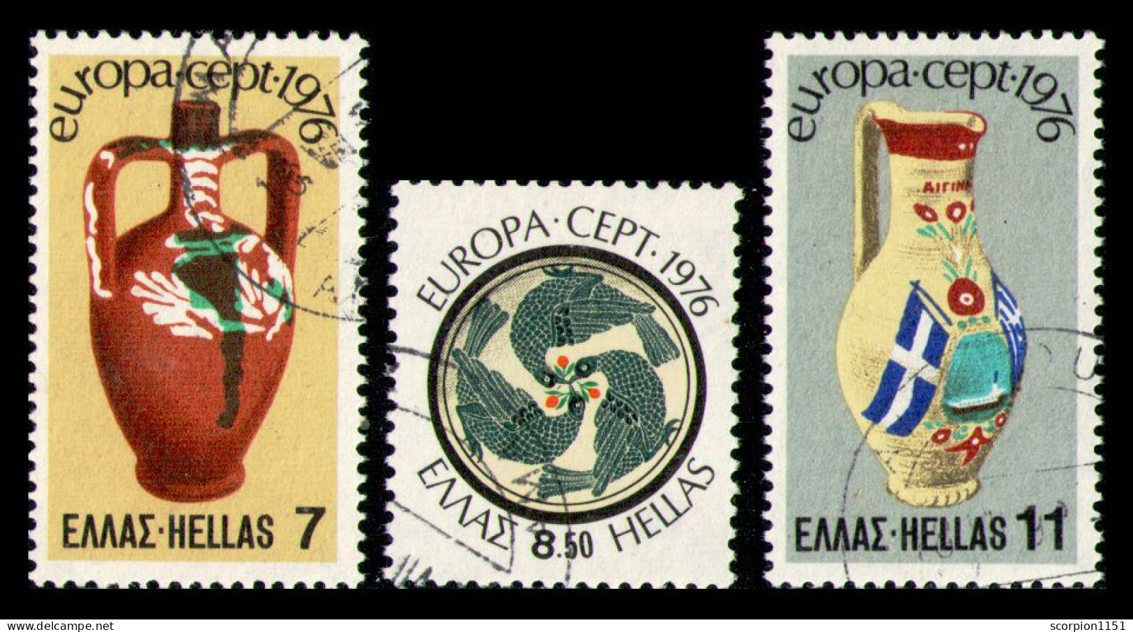 GREECE 1976 - Full Set Used - Oblitérés