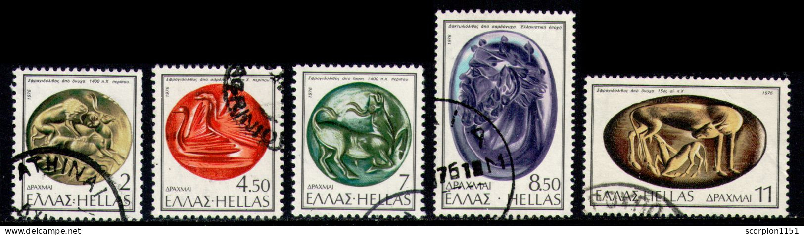 GREECE 1976 - Full Set Used - Usati