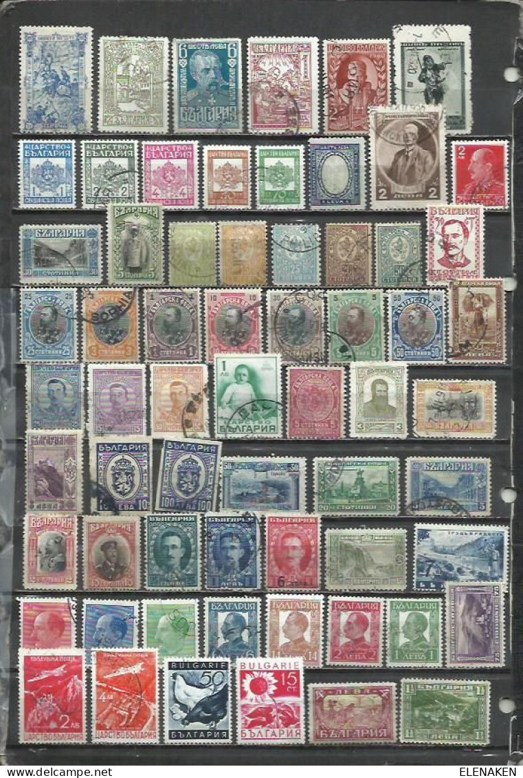 R433D-LOTE SELLOS CLASICOS ANTIGUOS DIFERENTES BULGARIA SIN TASAR,BUENA CALIDAD,BONITOS,ESCASOS,VEA.SELLOS CLASICOS. *** - Neufs