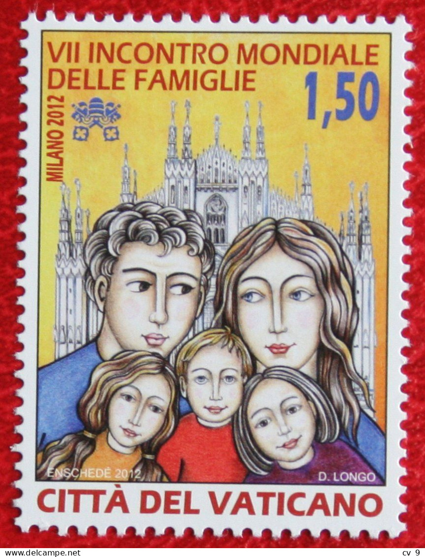 Seventh World Family Day 2012 Mi 1742 Yv 1590 POSTFRIS MNH **  VATICANO VATICAN VATICAAN - Unused Stamps