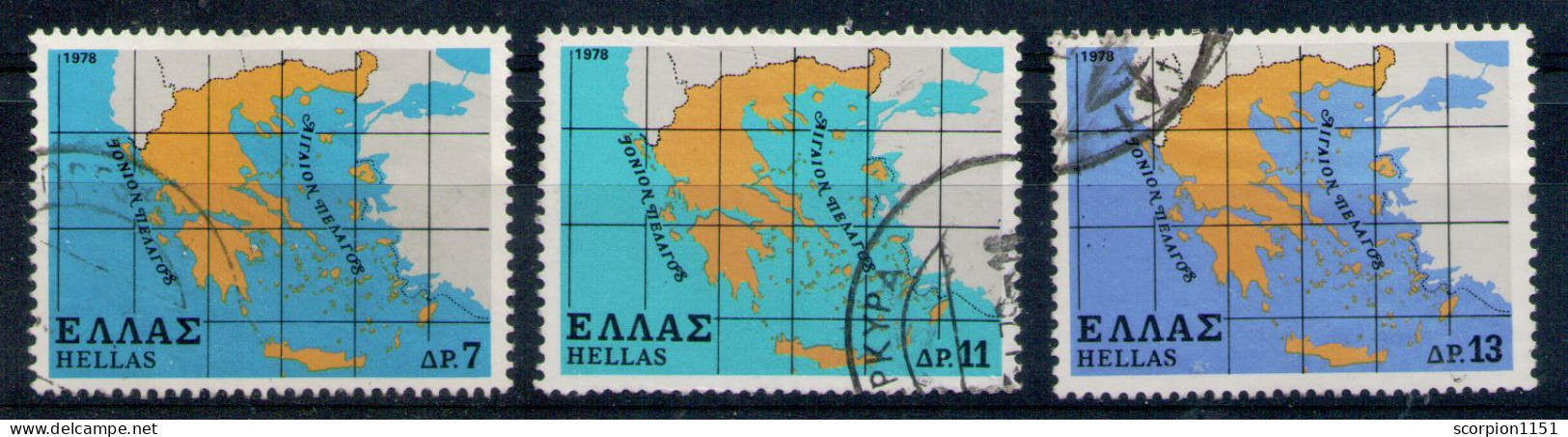 GREECE 1978 - Full Set Used - Usados