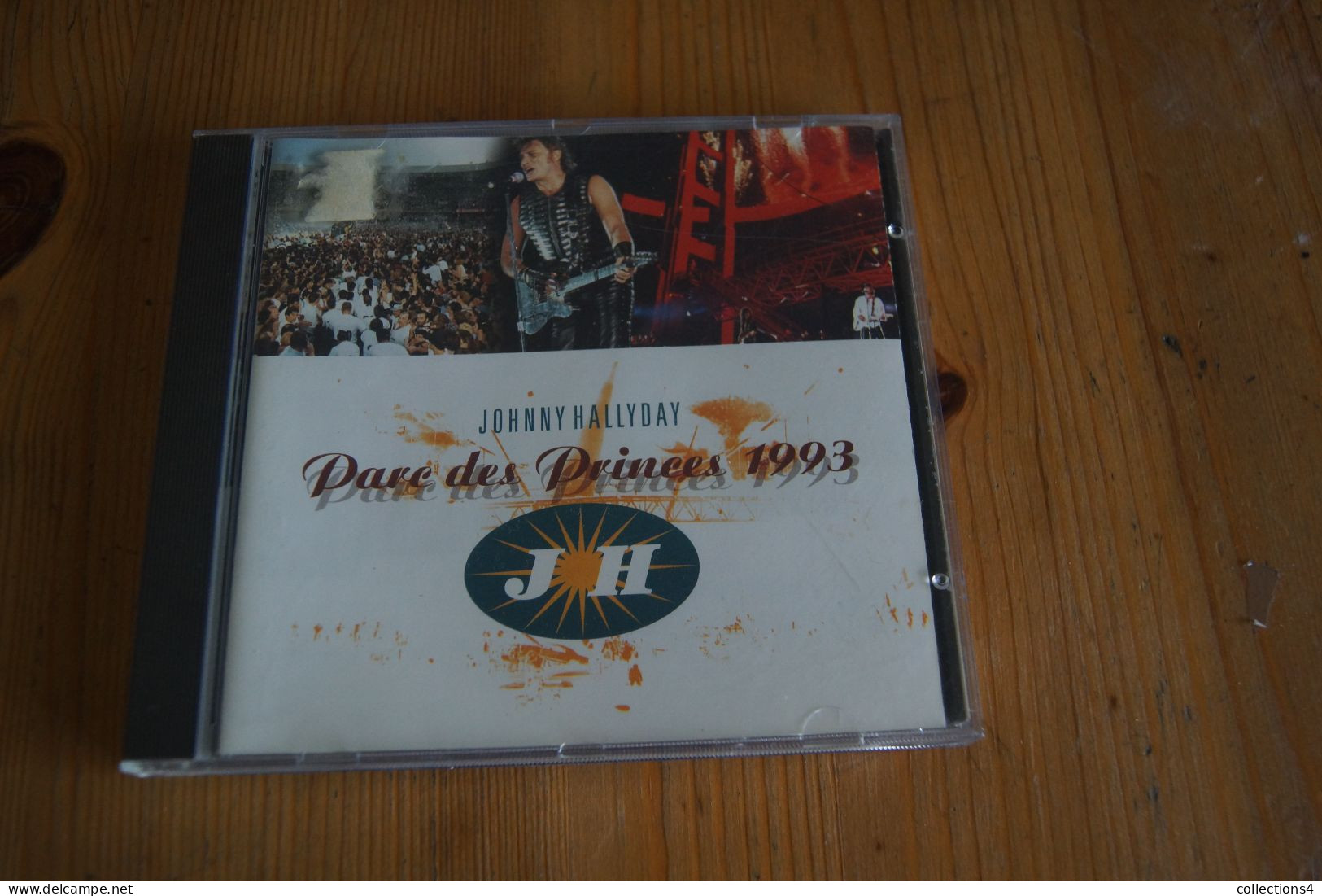 JOHNNY HALLYDAY PARC DES PRINCES 1993 CD  SORTIE 1993 - Rock