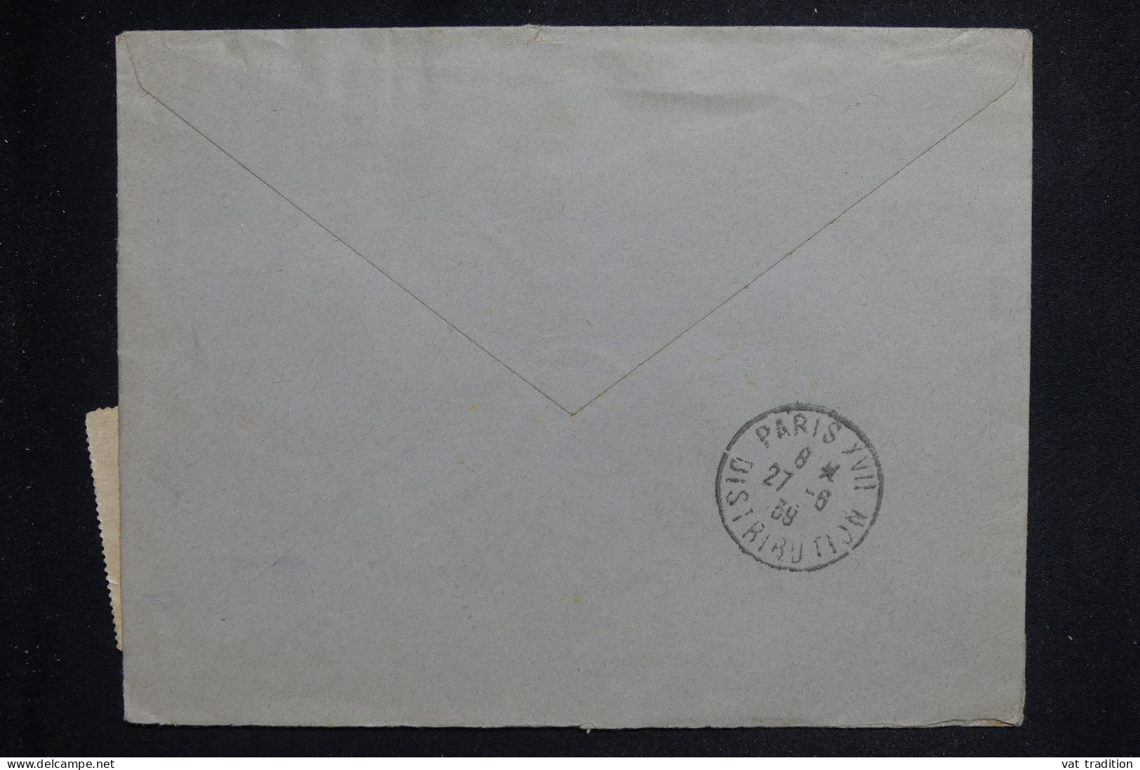 DAHOMEY - Enveloppe En Recommandé De Cotonou Pour Paris En 1939 - L 150562 - Lettres & Documents