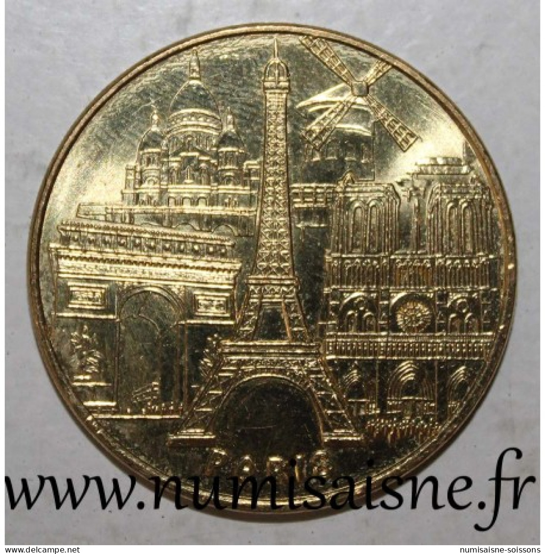 75 - PARIS - LES 5 MONUMENTS - Monnaie De Paris - 2014 - 2014