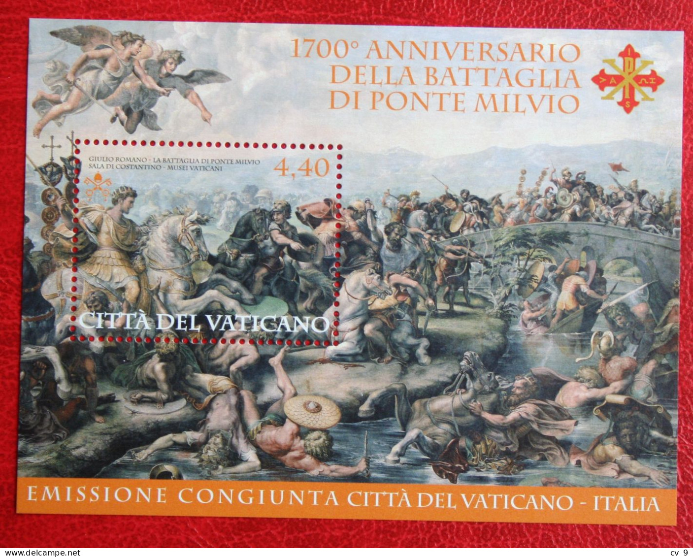 Battle Of Ponte Milvio 2012 Mi 38 1743 Yv 40 1596 POSTFRIS MNH **  VATICANO VATICAN VATICAAN - Nuevos