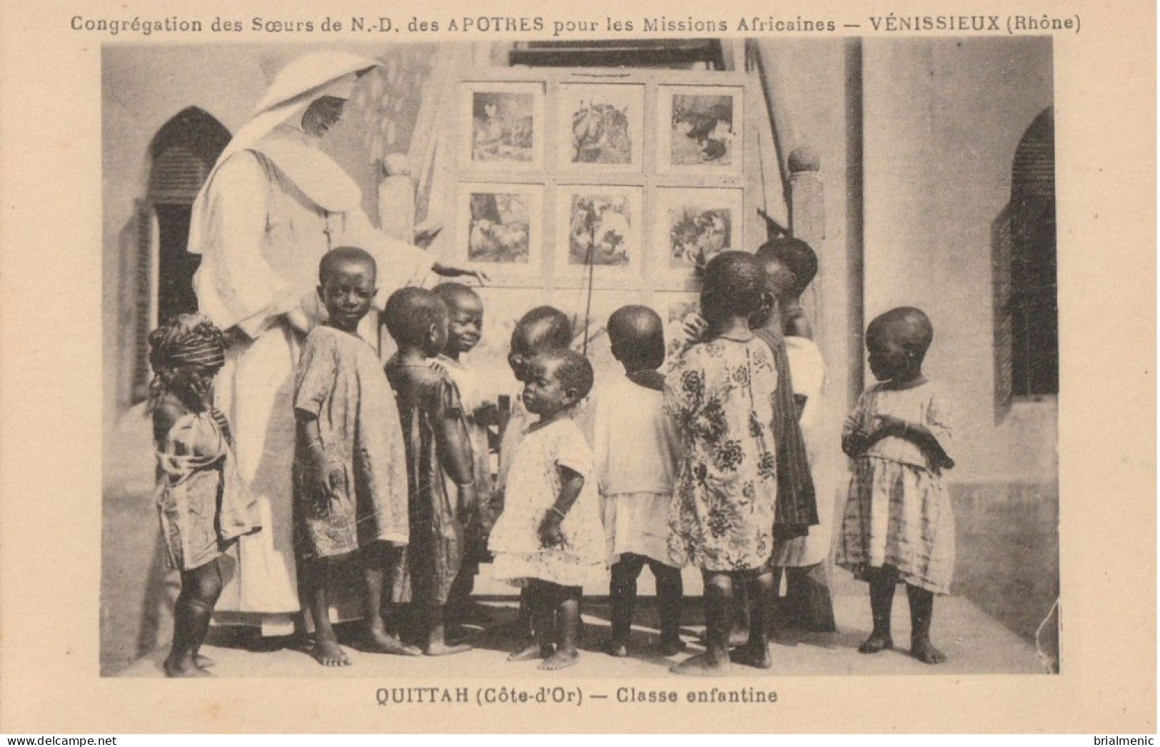 QUITTAH  Classe Enfantine - Ghana - Gold Coast