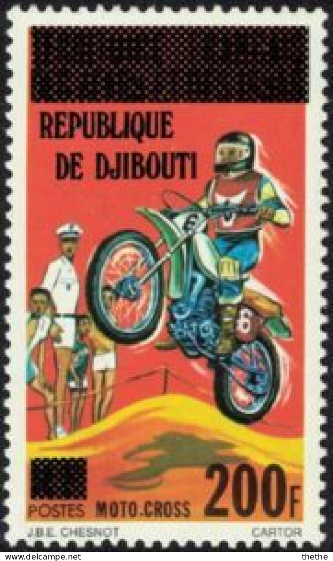 DJIBOUTI - Course Motorisée | Motos - Motorräder