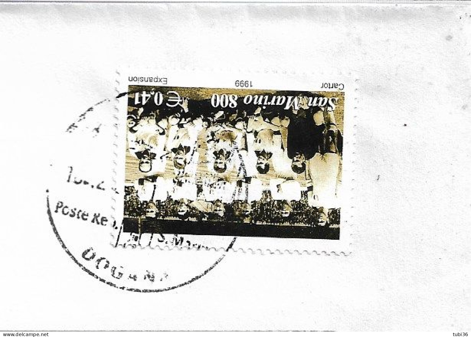 Cento Anni Di Milan - 1999 - 800 L. - 0,41 € - Milan A Wembley - ISOLATO IN TARIFFA SU BUSTA VIAGGIATA - Lettres & Documents