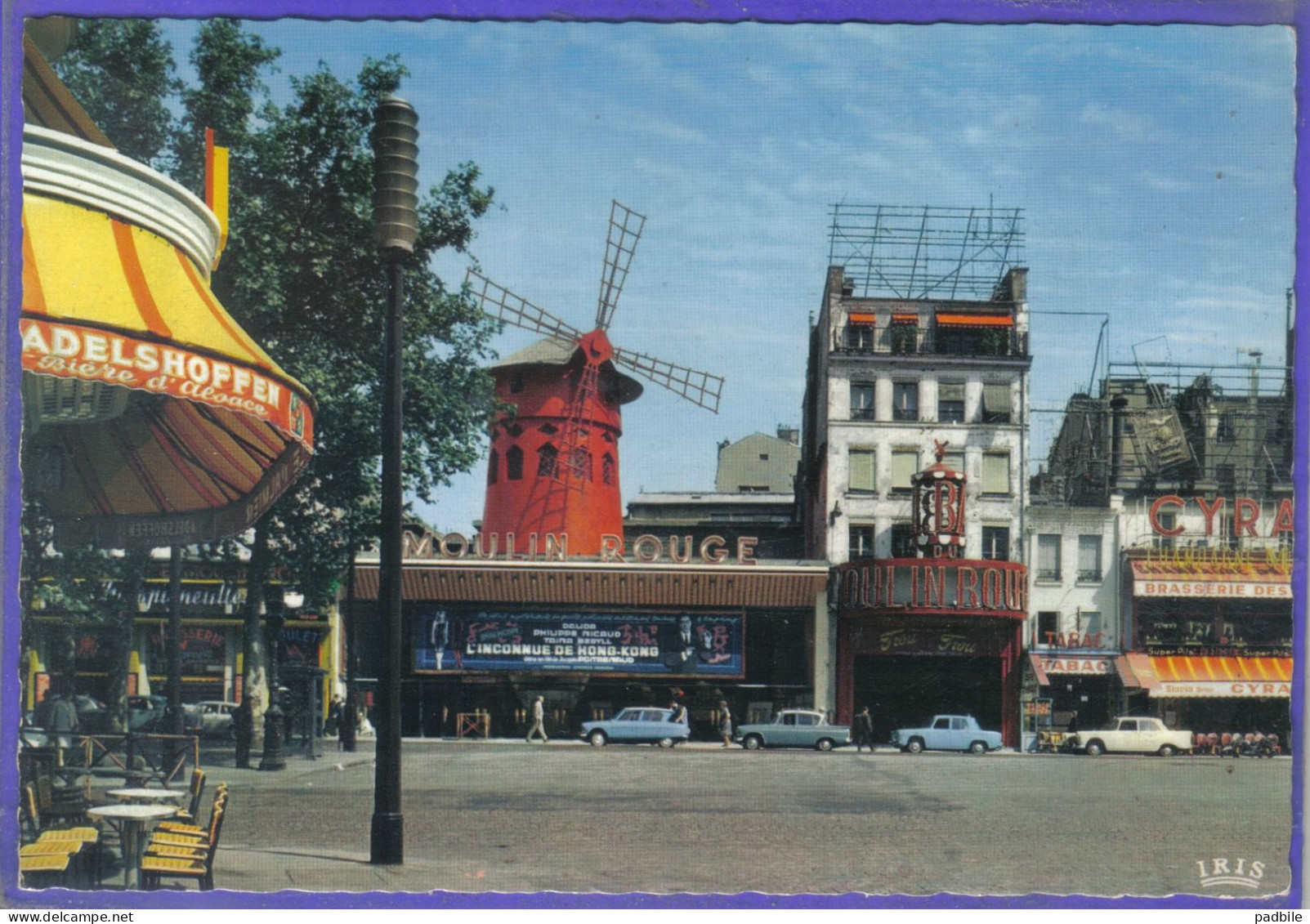 Carte Postale 75. Paris  Moulin Rouge  Spectacles Cinéma  Très Beau Plan - París La Noche