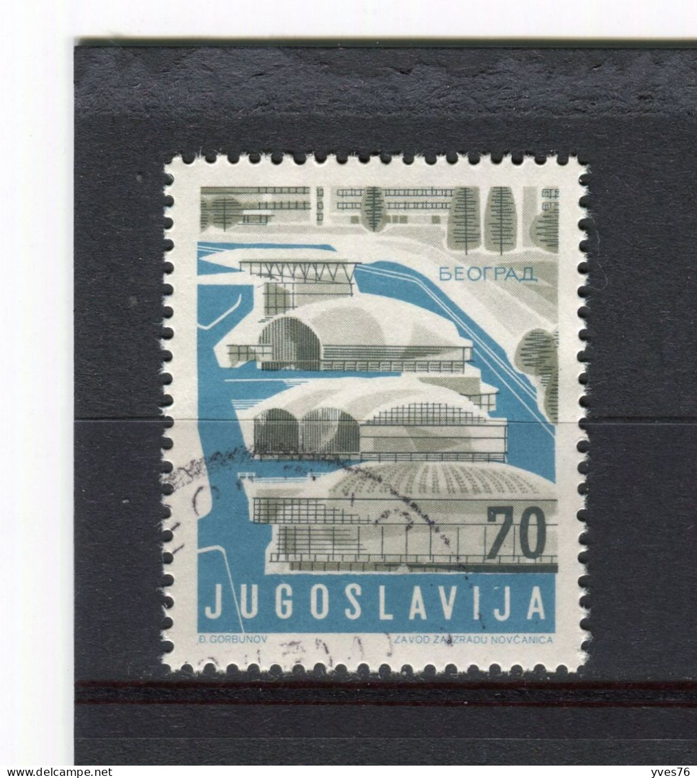 YOUGOSLAVIE - Y&T N° 780° - Halles De La Foire à Belgrade - Used Stamps